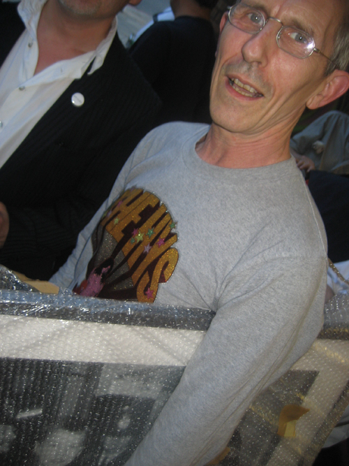 Viewer at show